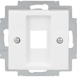 Centraalplaat 1 x MJ 216000-2/216005-4 SI-B alpin wit (2561-914)
