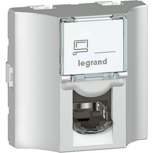 Connector RJ doorvoer Aluminium UTP LCS6 Mosaic