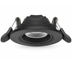 Mira LED Inbouwspot CCT 6W incl. dimbare driver zwart