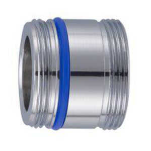 Verloopnippel messing verchroomd CACHe JR/M21.5X1 50505194