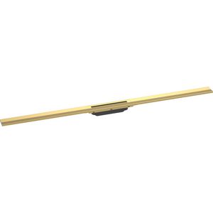 Douchegoot RainDrain Flex rechte 1200 Polished Gold Optic