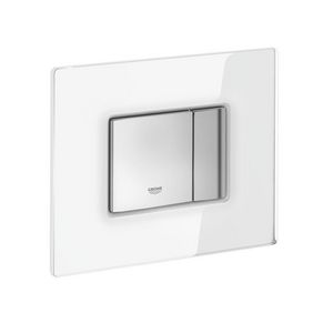 Skate bedieningspaneel closet 156x197x8mm wit-glas front