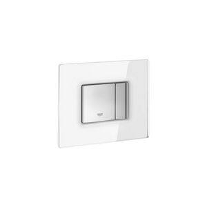 Skate bedieningspaneel closet 156x197x8mm wit-glas front