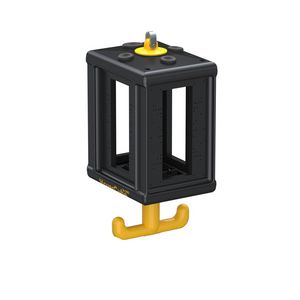 Voedingseenheid IP44, greep, leeg 175x135x327 polyamid zwart