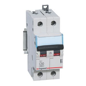Installatieautomaat MCB TX3 2-polig C-karakteristiek 50A 6000A