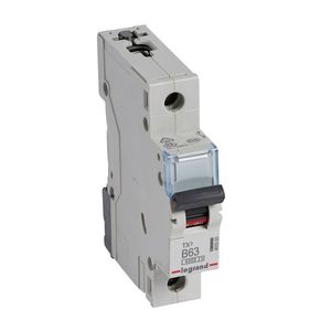 Installatieautomaat MCB TX3 1-polig B-karakteristiek 63A 6000A