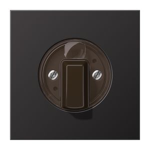 Afdekking Dark voor draaischakelaar LS