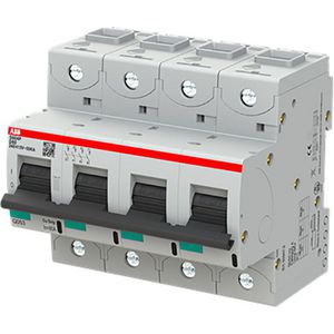 Installatieautomaat 50kA 80A D-karakteristiek 4-polig