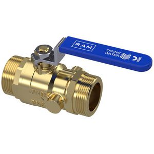 Kogelkraan S28 1.1/2"bt.dr. x 1.1/2"bt.dr DN32