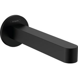 Finoris baduitloop 174mm 1/2" mat zwart