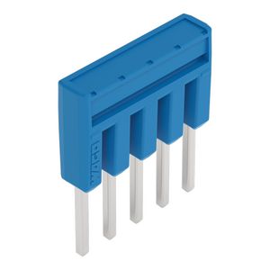 Brug 5-voudig geisoleerd blauw 2000-405/000-006 VVE=25