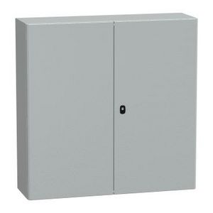 Kast Dubbele deur Montagepl 1000x1000x300mm IP55 Spacial S3D