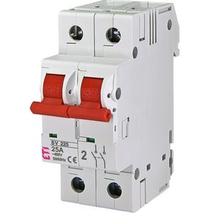 Hoofdschakelaar SV225 25A 2 mod. 2-polig SV