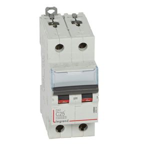 Installatieautomaat MCB DX³ 2-polig C-karakteristiek 25A 10000A