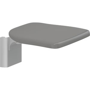 Opklapbaar zitje verstelbaar wandrail 320mm PLUS antraciet