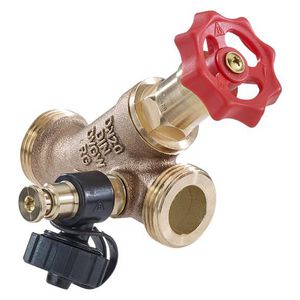 Vrijstroomafsluiter 1 3/4"bt. x 1 3/4"bt. brons 270522 VVE=5
