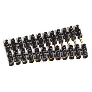 Kroonklemstrook 6mm stekkerbaar VVE=5