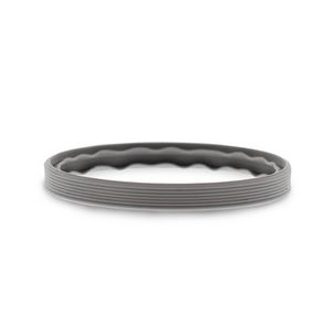 Silicone afdichtring Star grijs D80mm