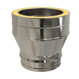 DW Ø125mm Koppelstuk EW Ø125mm naar DW Ø125mm