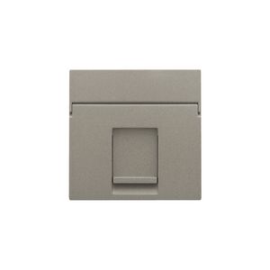 Centraalplaat data 1x RJ bronze