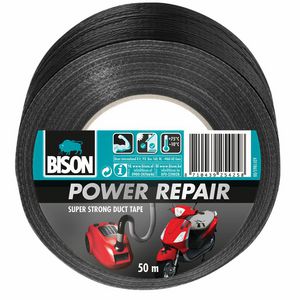 Power Repair Tape 50m zwart VVE=6