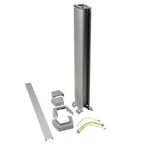 Energiezuil 2 compartiment 45mm 0,68M ALU