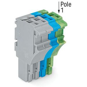1-draads FE steker 4mm² 2022-104/000-038 VVE=100