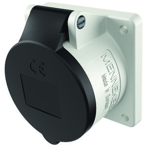Inbouwwandcontactdoos 16A 4-polig  5H 600-690V IP44