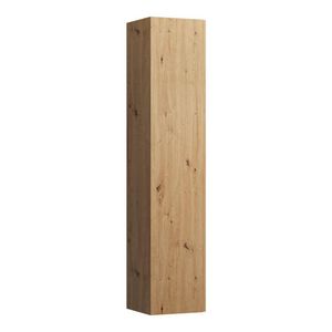 Hoge kast wild eiken 35x33x165cm (lxbxh) linksdraaiend Lani
