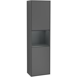 Hoge kast Finion 418x1516x270mm Antr. Matt Lacquer F470HGGK