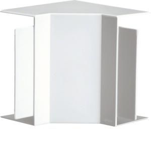 Binnenhoek voor goot FB 60x130mm verkeerswit