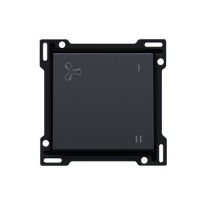 Afwerkingsset mechanisch gecontr. ventilatiebed. anthracite