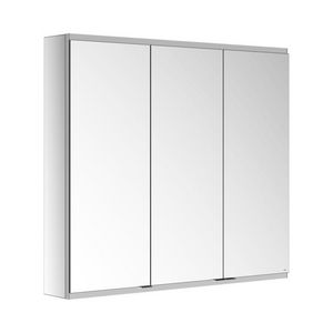 Spiegelkast opb. onverlicht 1xwcd/1xusb 1050x900x160mm zil.