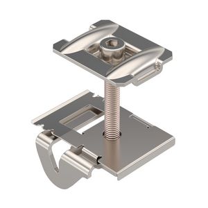 Middenklem vrijstaand systeem 83x54x66 RVS 1.4301 A2 VVE=50