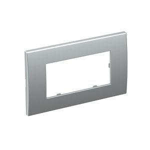 Afdekramen Module 45 2-voudig 84x140mm polycarbonaat alu