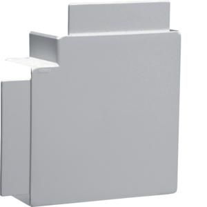 Vlakke hoek voor goot 60x130mm FB grijs
