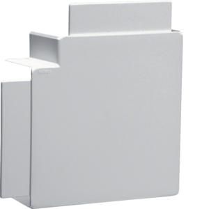 Vlakke hoek voor goot 60x130mm FB lichtgrijs