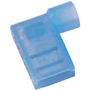 Voll. geisol.haakse vlaksteekh. 1,5-2,5mm²/6,3x0,8 VVE=100