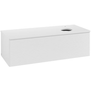 Wastafelonderkast Antao 1200x360x500mm G.White.L K34150GF