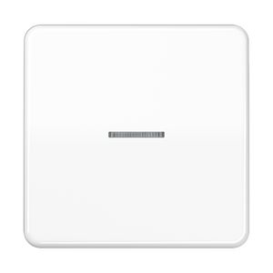 Tastafdekking 1voudig CD500 alpinwit KNX RF