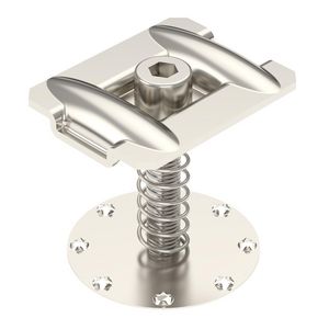 Middenklem met veer PV-montagesystemen 50x40x63 RVS 1 VVE=50