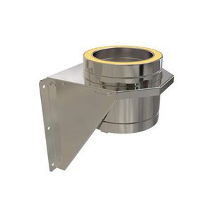 DW Ø125mm Muurondersteuning
