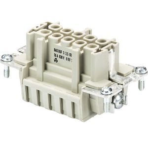 Contactblok female insert baS BUF 3 2,5 83 AG VVE=10