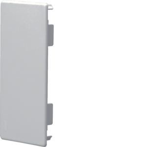 Eindplaat voor goot 60x130mm FB lichtgrijs
