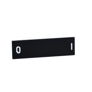 Etiket 8x27mm schild 30x40mm MarkeringO-I" Harmony XB4/XB5
