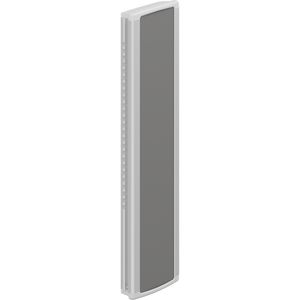 Wandrail 400mm gegroefd links verticale montage PLUS