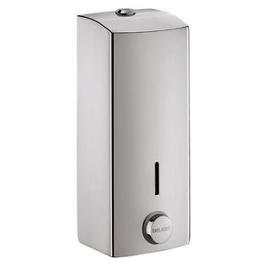 Zeepdispenser 1000ml. RVS 304 mat gepolijst vandaalbestendig
