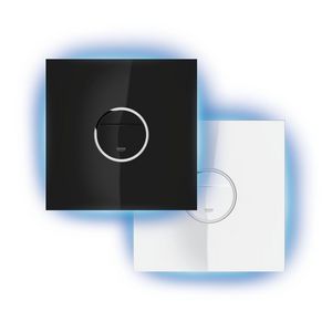 Ondus digitecture bedieningsplaat 200x200mm velvet zwart