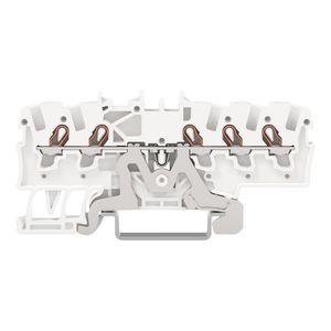 5-draads afschermklem 1,5mm² voor Ex e II wit VVE=20