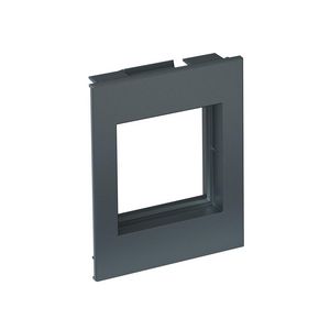 Afdekraam enkel voor Modul 45 RAL7016 66x80x28 polycarb.